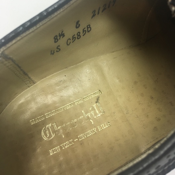 Men’s Churchill’s by churchs oxfords - Picture 2 of 6